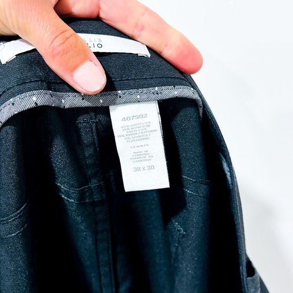 PERRY ELLIS Charcoal pants - Picture 6 of 6